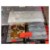 White Acrylic Clutch and Coasters Set