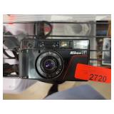 Nikon L35AF 35mm Film Camera with Lens Cap