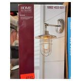 Home Decorators Brushed Nickel Sconce