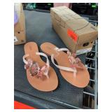 Melissa Harmon Fly Size 8 Bronze Sandals