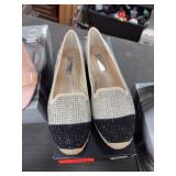 INC Steeviebon Bone Crystal Flats Size 7