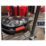Brandani Hard-Nitriding Cast Iron Skillets