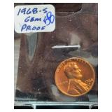 1968-S Lincoln Cent Gem Proof