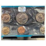 1980 U.S. Mint Coin Set in Sealed Pack
