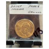 2014-P Herbert Hoover Presidential Dollar
