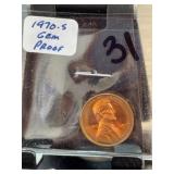 1970-S Lincoln Cent Proof Coin
