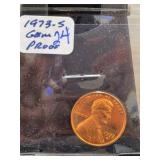 1973-S Lincoln Cent Gem Proof