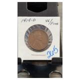 1919-D Lincoln Wheat Cent VG/Fine