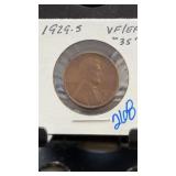 1929-S Lincoln Wheat Cent VF