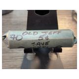 $2 Roll of Nickels "Old Jeff"