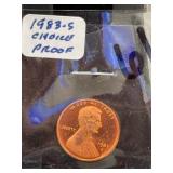 1983-S Lincoln Cent Choice Proof