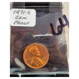 1971-S Lincoln Cent Gem Proof