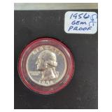 1956 Washington Quarter Gem Proof
