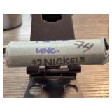 1964-D Jefferson Nickels Uncirculated Roll