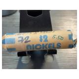 $2 Roll of Nickels Paper Wrapped Lewis & Clark