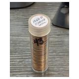 1963-D Lincoln Cent Roll BU Choice UNC
