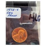 1972-S Lincoln Cent Gem Proof