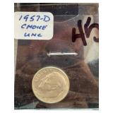 1957-D Roosevelt Dime Choice UNC