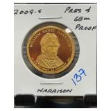 2009-S William Henry Harrison $1 Proof Coin