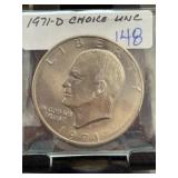 1971-D Eisenhower Dollar Uncirculated