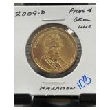2009-D William Henry Harrison $1 Coin