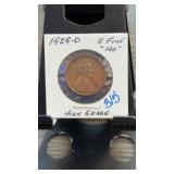 1929-D Lincoln Wheat Cent, EF