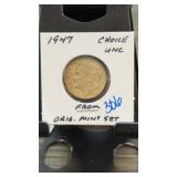 1947 Roosevelt Dime Choice Uncirculated