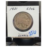 1921 Buffalo Nickel