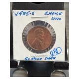 1935-S Lincoln Wheat Cent Uncirculated