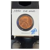 1950 Lincoln Wheat Cent Choice Uncirculated