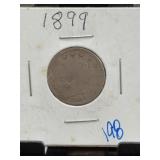 1899 Liberty Head V Nickel Coin