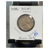 1938-S Jefferson Nickel
