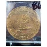 1968 Saskatchewan Pion-Era Trade Dollar Token