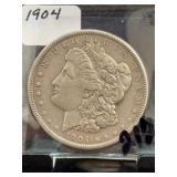 1904 Morgan Silver Dollar
