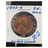 1942-S Lincoln Wheat Cent GEM UNC