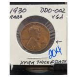 1930 Lincoln Wheat Cent DDO-002
