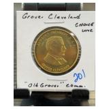 Grover Cleveland Presidential Medal Token