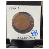 1916-S Lincoln Wheat Cent