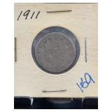 1911 Liberty Head V Nickel