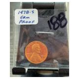 1978-S Lincoln Cent Gem Proof