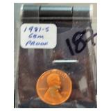 1981-S Lincoln Cent Gem Proof