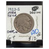 1923-S Buffalo Nickel DDO-001