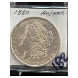 1880 Morgan Silver Dollar AU/UNC