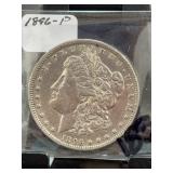 1896 Morgan Silver Dollar Coin