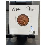 1954 Proof Lincoln Wheat Cent
