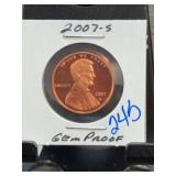 2007-S Lincoln Cent Gem Proof