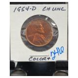 1954-D Lincoln Wheat Cent CH UNC