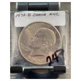1972-D Eisenhower Dollar UNC