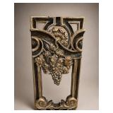 Hand-Carved Mexican Grape Wall Mirror