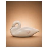 Soapstone Duck Figurine